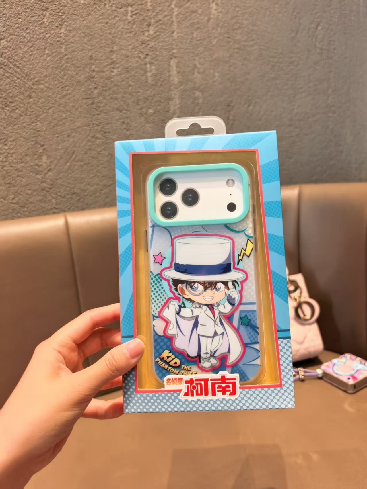 【正版授權】iPhone17系列 名偵探柯南可愛卡通高端磁吸手機殼