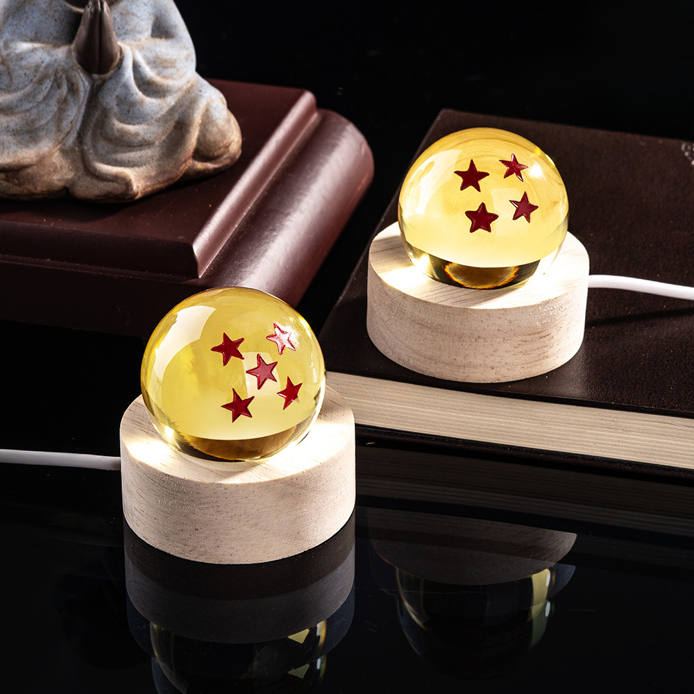 七龍珠 神龍龍珠水晶球 LED創意桌面擺件-ZUIHANG SHOP