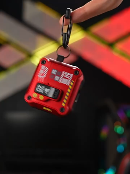 EVA機甲風鎖扣彈蓋耳機殼