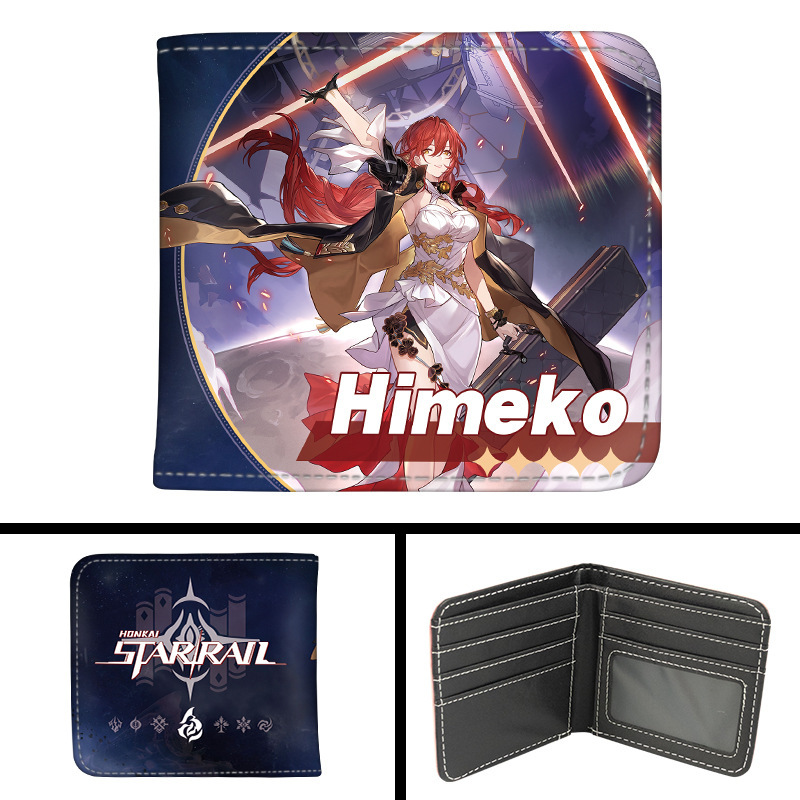 星穹鐵道Q版動漫周邊pu皮革短錢包-ZUIHANG SHOP