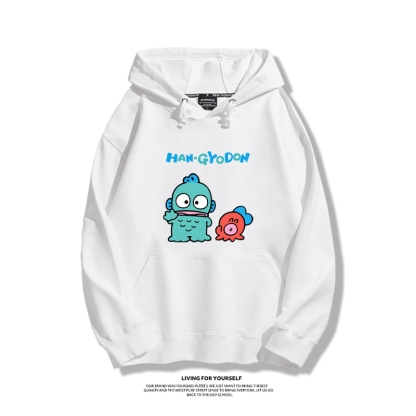 人魚漢頓醜魚新款 親子情侶男女款連帽衛衣-ZUIHANG SHOP