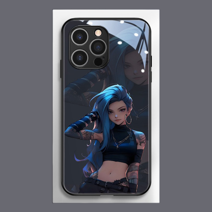 英雄聯盟新款高清全包防摔玻璃殼-ZUIHANG SHOP