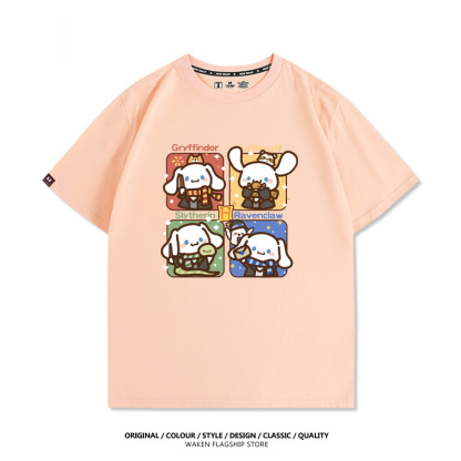 哈利波特X玉桂狗 印花短袖T恤-ZUIHANG SHOP