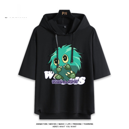 遊戲王 武藤遊戲 連帽短袖T恤-ZUIHANG SHOP
