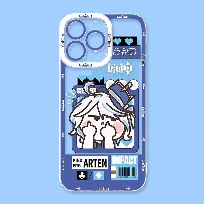 原神萌系天使眼透明防摔軟殼-ZUIHANG SHOP