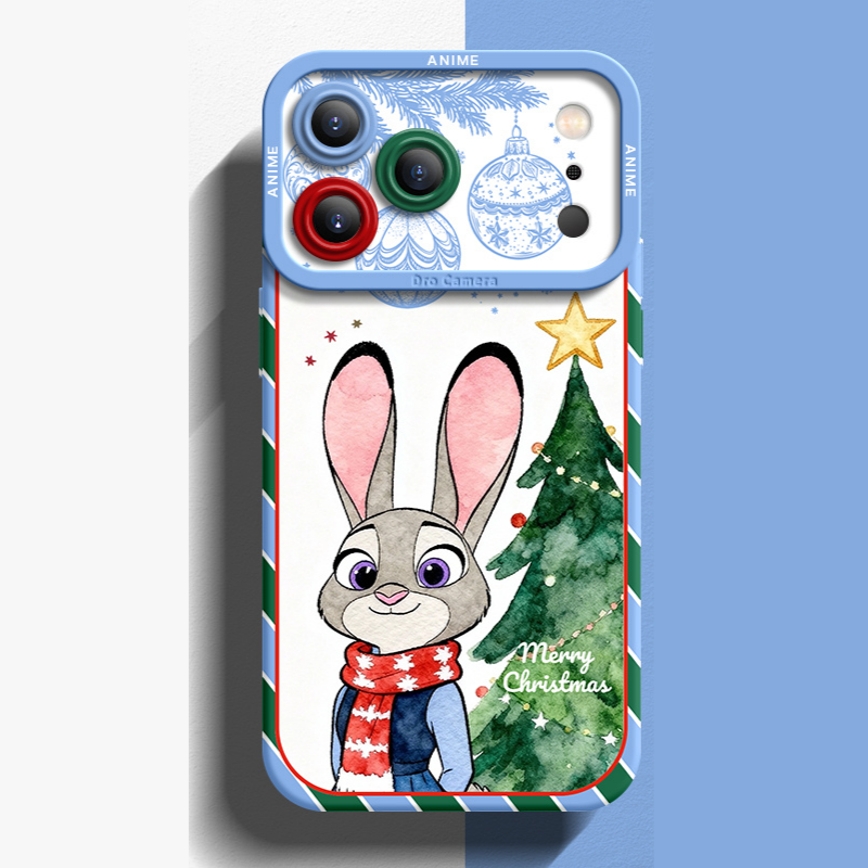 動物方城市液態矽膠全包防摔軟殼