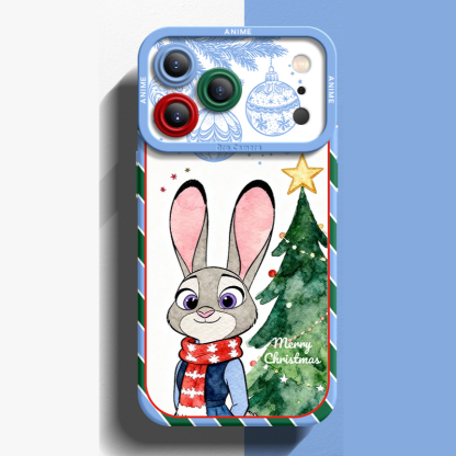 動物方城市液態矽膠全包防摔軟殼