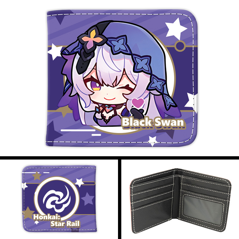 星穹鐵道Q版動漫周邊pu皮革短錢包-ZUIHANG SHOP