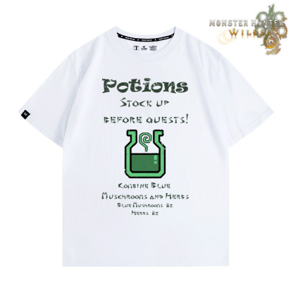 《魔物獵人荒野》第3彈 印花短袖T恤-ZUIHANG SHOP