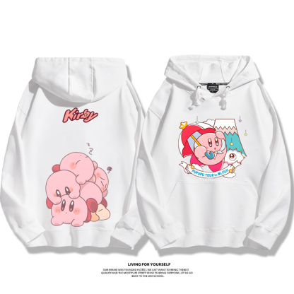 星之卡比新款 親子情侶男女款連帽衛衣-ZUIHANG SHOP