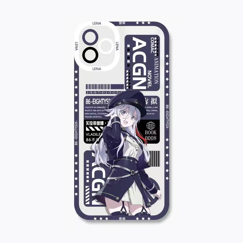 86不存在的戰區天使眼透明防摔軟殼-ZUIHANG SHOP