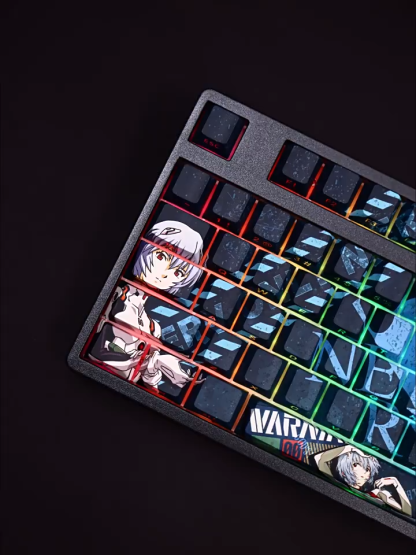 綾波麗透光RGB108鍵標準配列衛星軸鍵帽