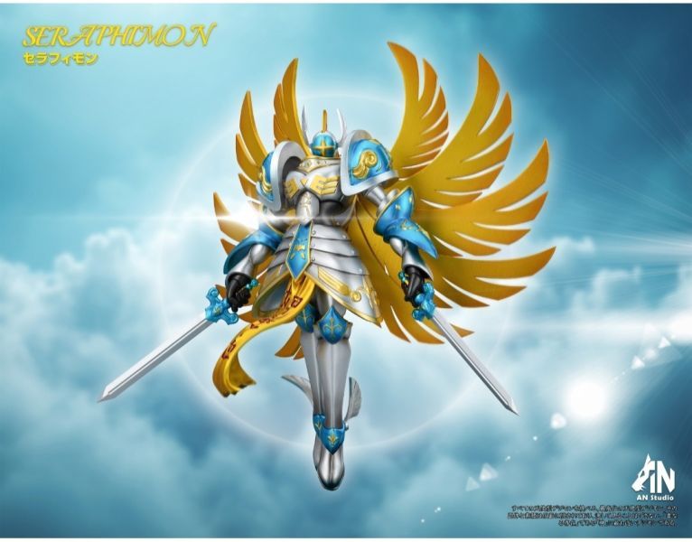 【預購】AN STUDIO 數碼寶貝 熾天使獸