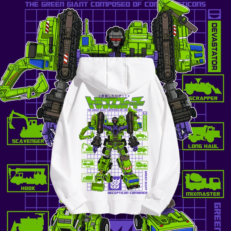 變形金剛新款 親子情侶男女款連帽衛衣-ZUIHANG SHOP