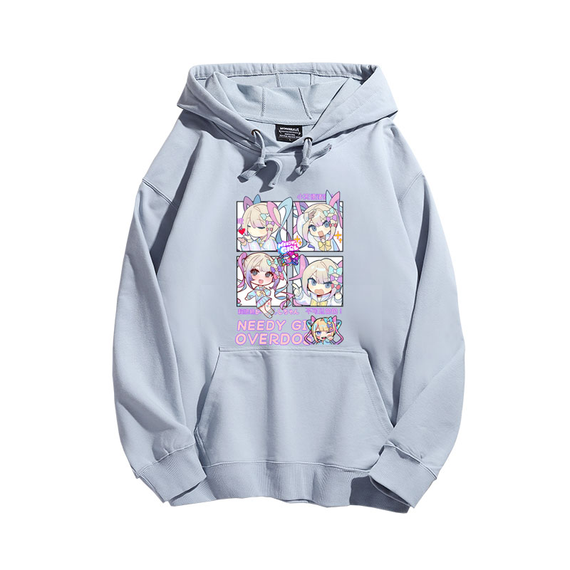 主播女孩重度依賴新款 親子情侶男女款連帽衛衣-ZUIHANG SHOP