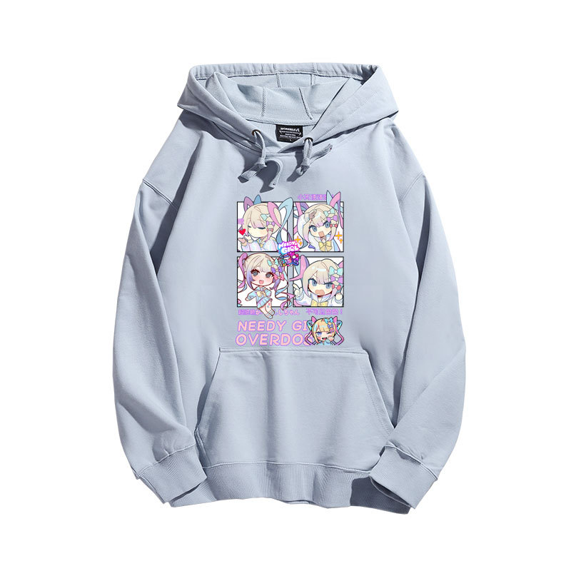 主播女孩重度依賴新款 親子情侶男女款連帽衛衣-ZUIHANG SHOP