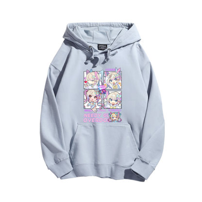 主播女孩重度依賴新款 親子情侶男女款連帽衛衣-ZUIHANG SHOP