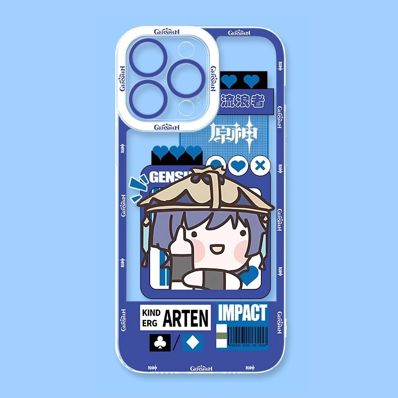 原神萌系天使眼透明防摔軟殼-ZUIHANG SHOP