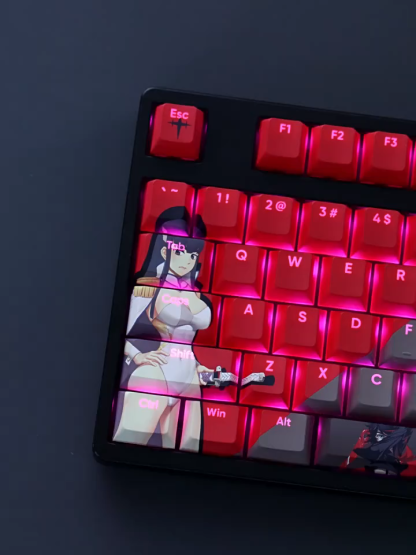 斬服少女透光RGB108鍵標準配列衛星軸鍵帽