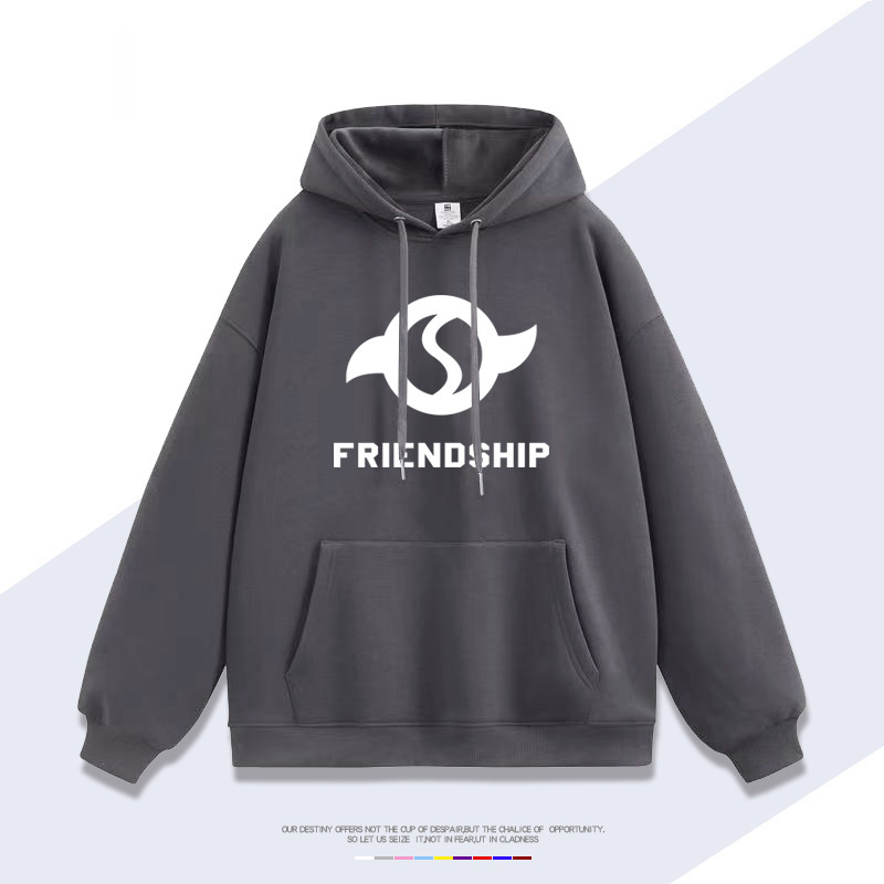 數碼寶貝大冒險勇氣徽章 聯名衛衣2025秋冬新款 親子情侶裝連帽衛衣