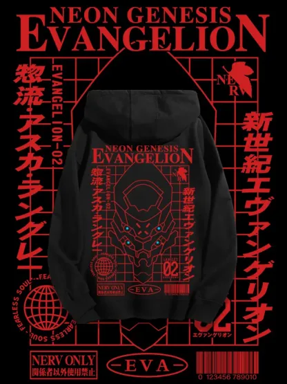 EVA聯名初号機新款 親子情侶男女款連帽衛衣-ZUIHANG SHOP