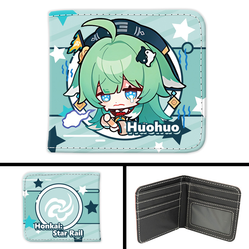 星穹鐵道Q版動漫周邊pu皮革短錢包-ZUIHANG SHOP