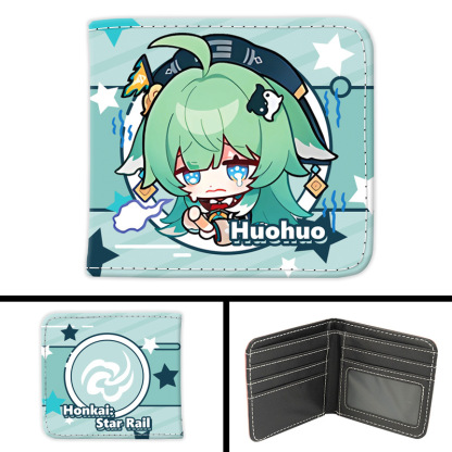 星穹鐵道Q版動漫周邊pu皮革短錢包-ZUIHANG SHOP