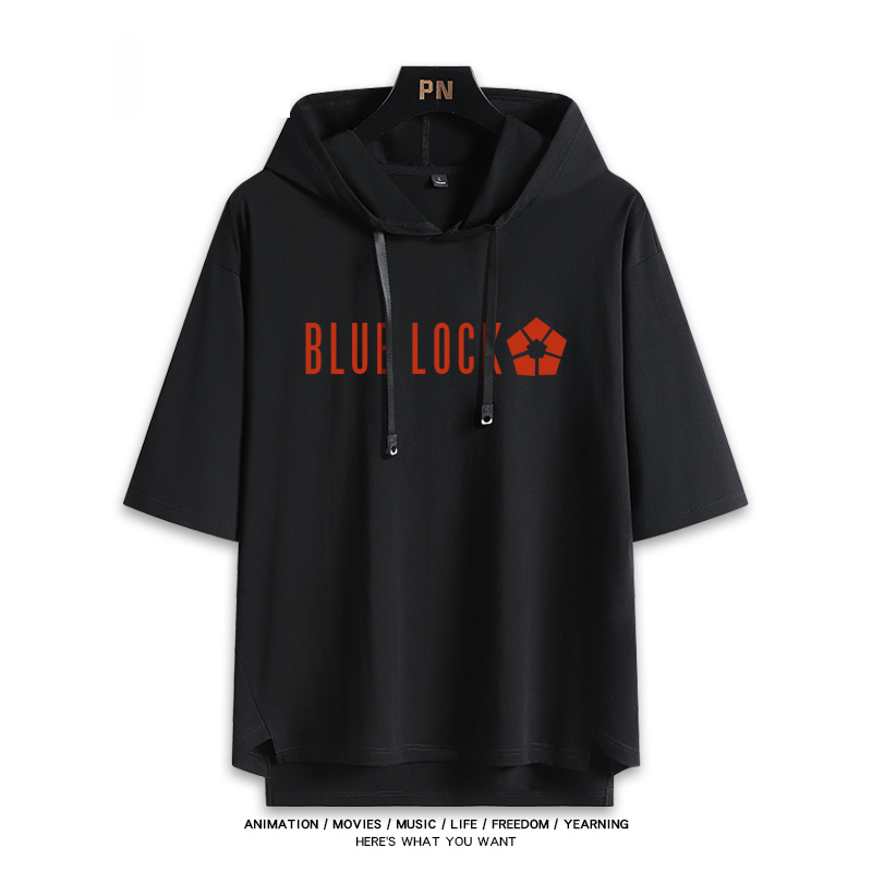 藍色監獄BLUE LOCK 連帽短袖T恤-ZUIHANG SHOP