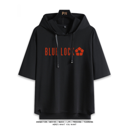 藍色監獄BLUE LOCK 連帽短袖T恤-ZUIHANG SHOP