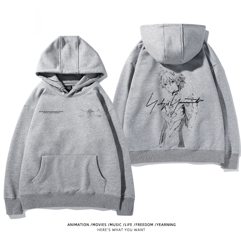 新世紀福音戰士新款 親子情侶男女款連帽衛衣-ZUIHANG SHOP