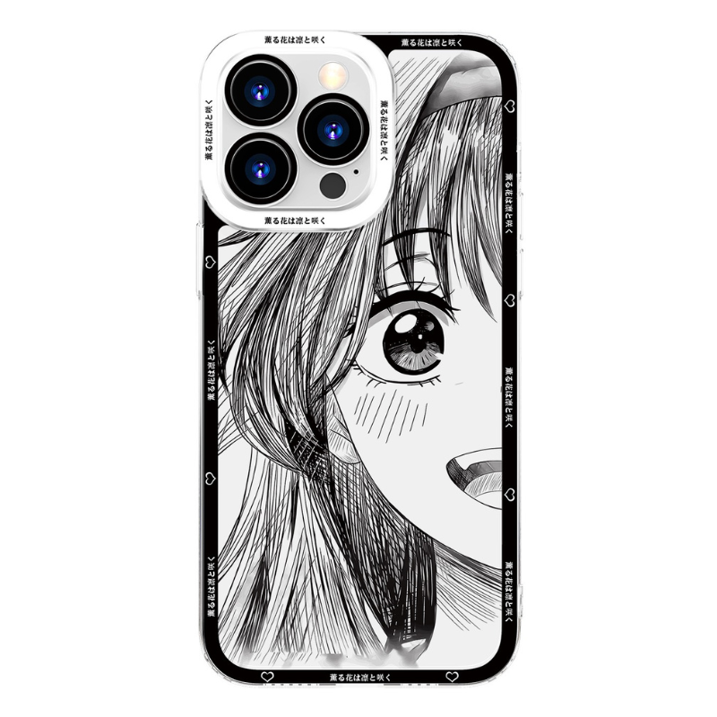 薰香花朵凜然綻放天使眼透明防摔軟殼-ZUIHANG SHOP