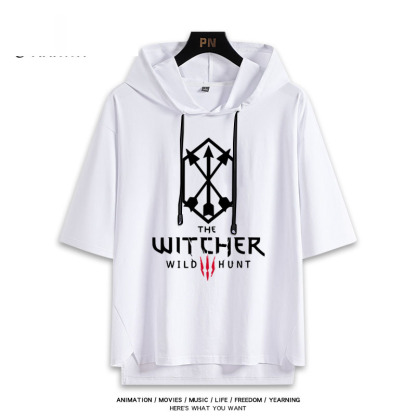 巫師3狂獵 連帽短袖T恤-ZUIHANG SHOP