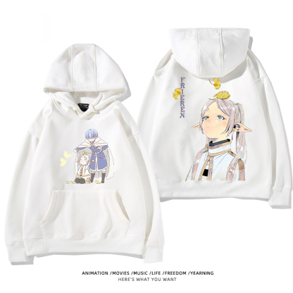 葬送的芙莉蓮新款 親子情侶男女款連帽衛衣-ZUIHANG SHOP