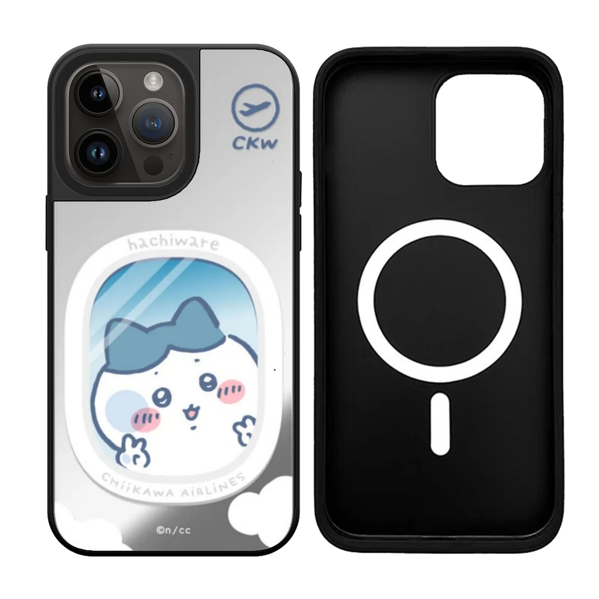 Chiikawa MagSafe 兼容鏡面強韌防摔手機殼