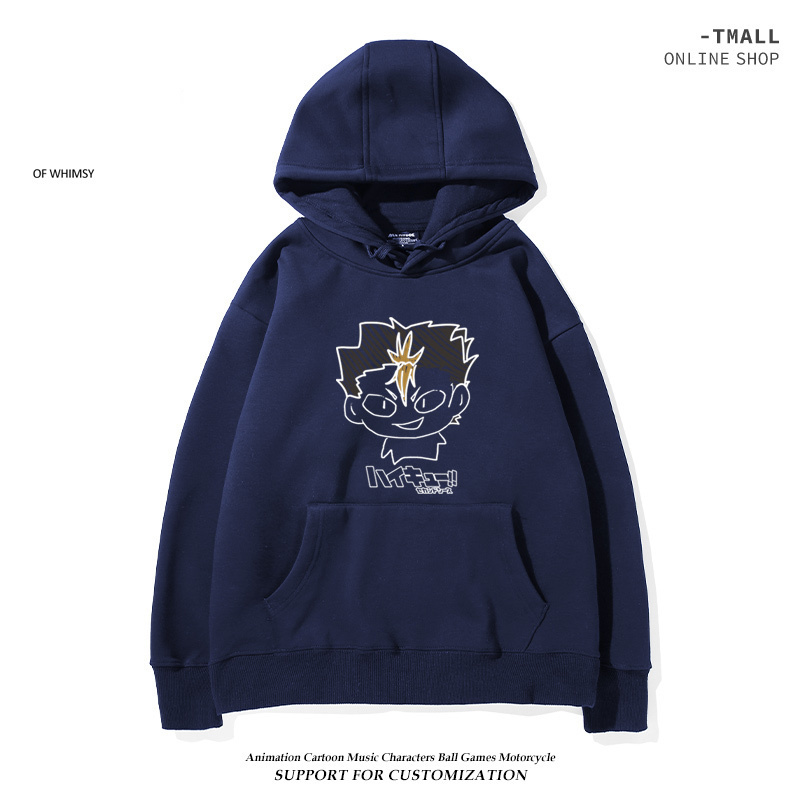 排球少年新款 親子情侶男女款連帽衛衣-ZUIHANG SHOP