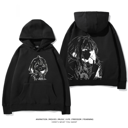 敗北女角新款 親子情侶男女款連帽衛衣-ZUIHANG SHOP