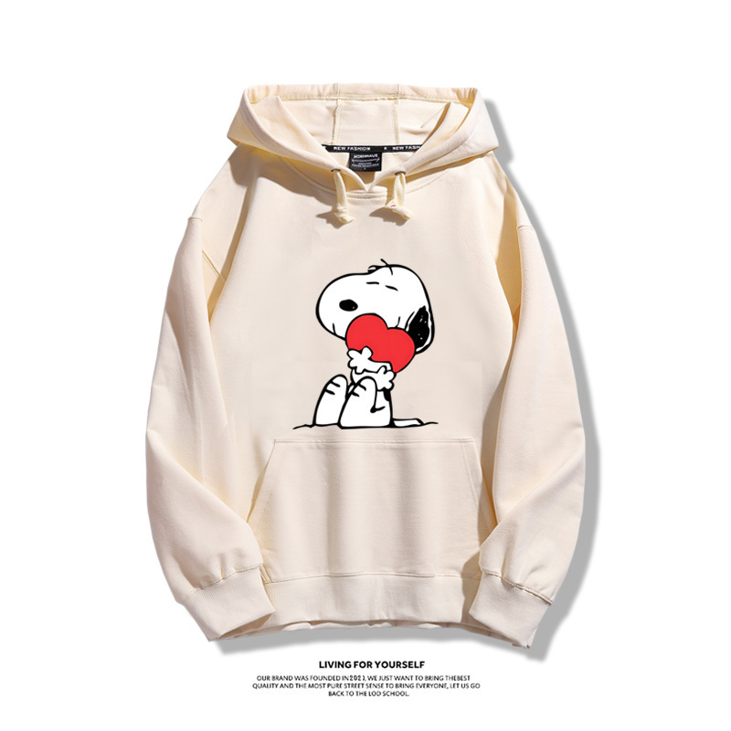 史努比 秋冬新款 親子情侶男女連帽衛衣