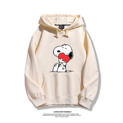 史努比 秋冬新款 親子情侶男女連帽衛衣