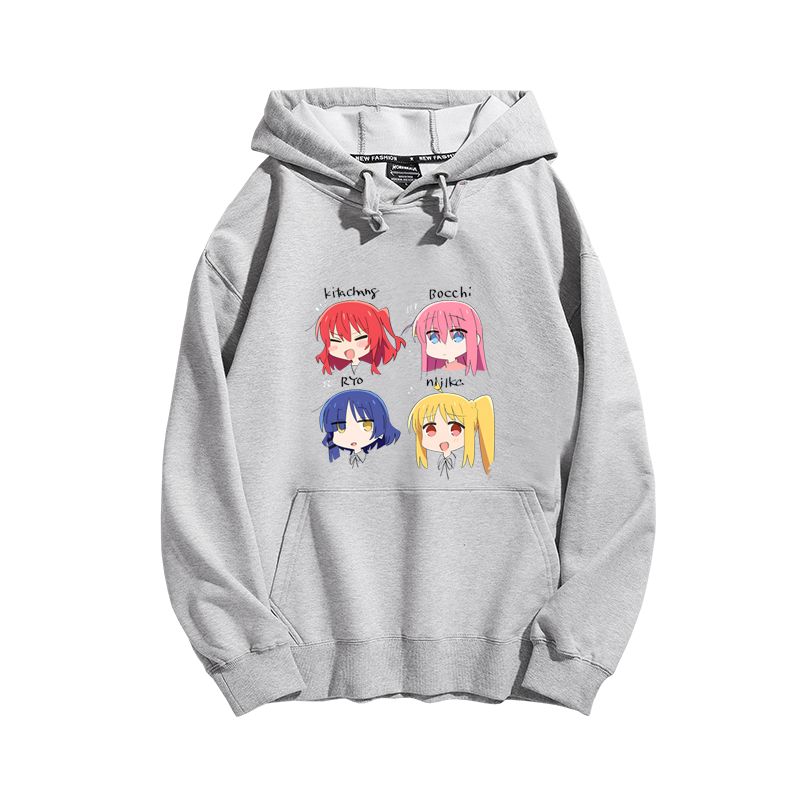 孤獨搖滾新款 親子情侶男女款連帽衛衣-ZUIHANG SHOP