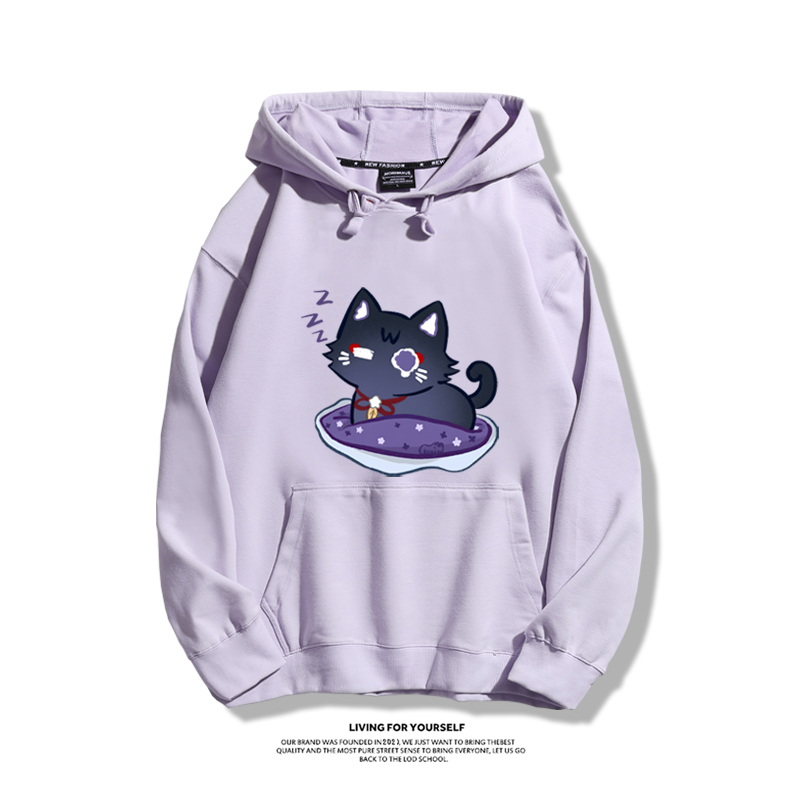 原神散兵貓貓新款 親子情侶男女款連帽衛衣-ZUIHANG SHOP