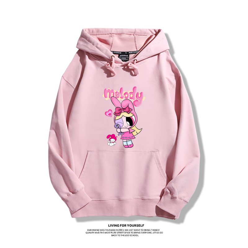 飛天小女警聯名新款 親子情侶男女款連帽衛衣-ZUIHANG SHOP