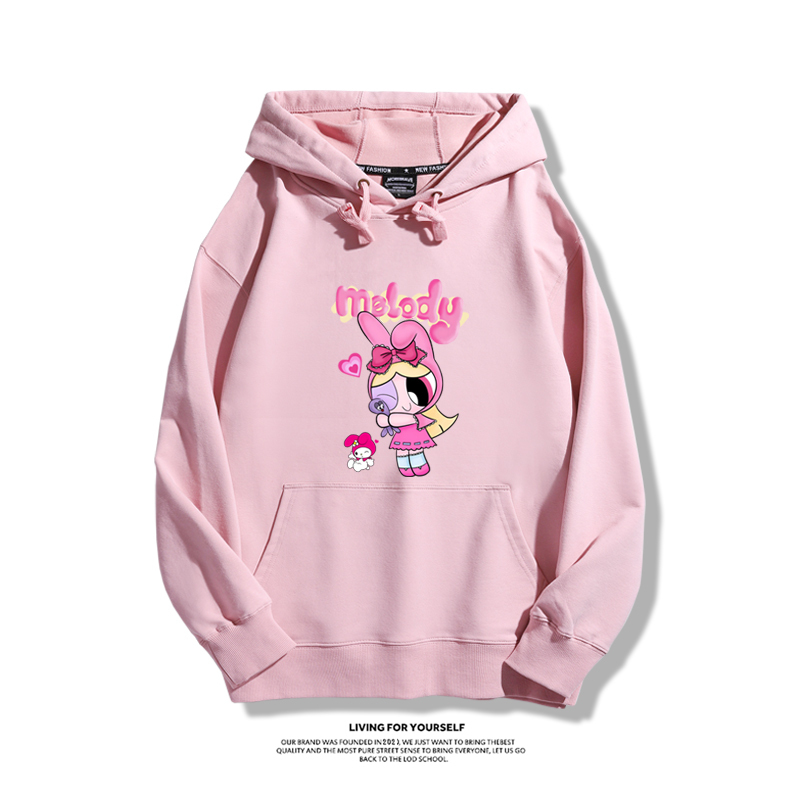 飛天小女警聯名新款 親子情侶男女款連帽衛衣-ZUIHANG SHOP