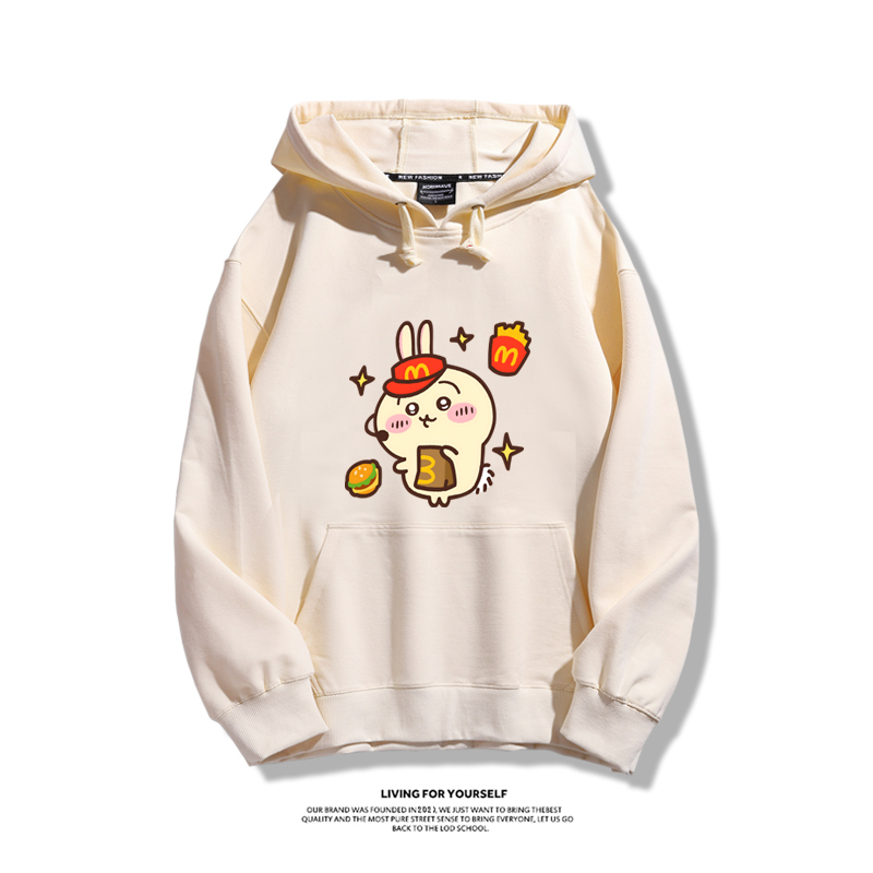 Chiikawa新款 親子情侶男女款連帽衛衣