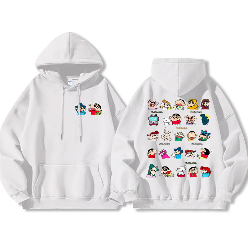 蠟筆小新新款 親子情侶男女款連帽衛衣-ZUIHANG SHOP