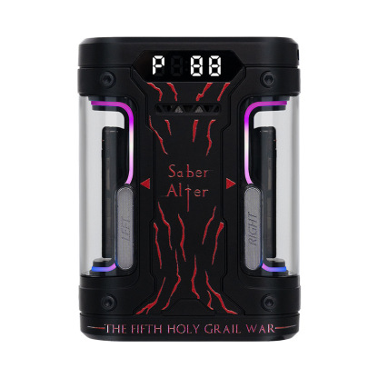 Fate耳機 幸運石正版授權周邊侵蝕黑鎧賽博艙盒藍牙耳機-ZUIHANG SHOP