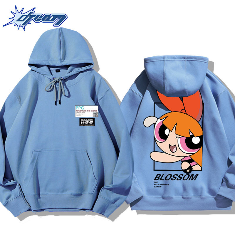 飛天小女警新款 親子情侶男女款連帽衛衣-ZUIHANG SHOP