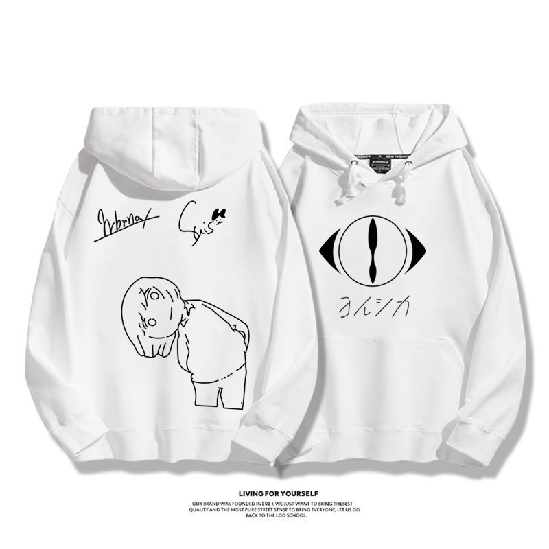 夜鹿yorushika新款 親子情侶男女款連帽衛衣-ZUIHANG SHOP