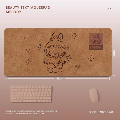 labubu拉布布 主題桌墊 布質滑鼠墊-ZUIHANG SHOP