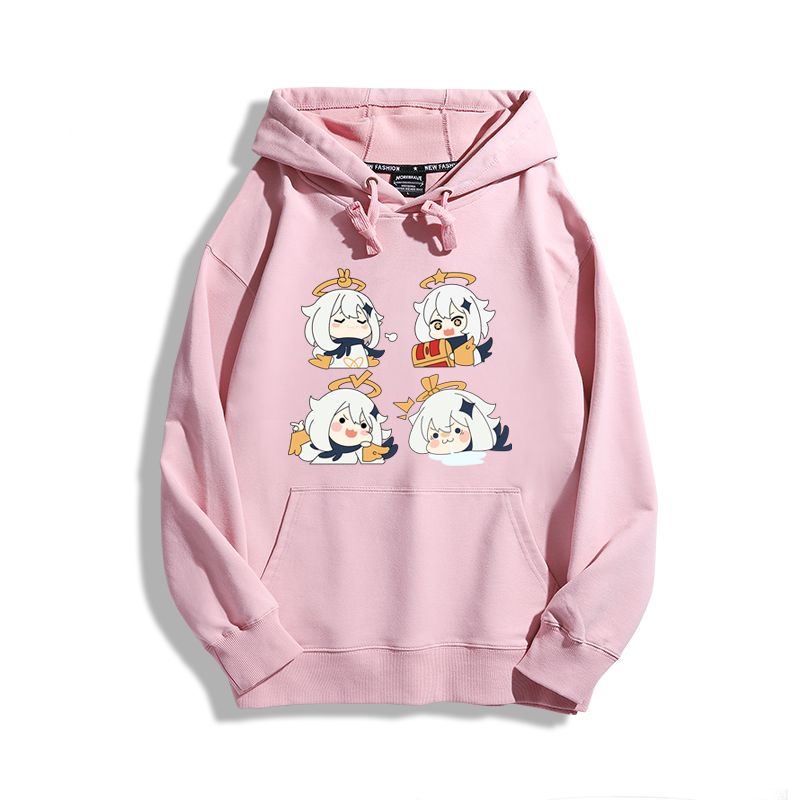 原神派蒙新款 親子情侶男女款連帽衛衣-ZUIHANG SHOP