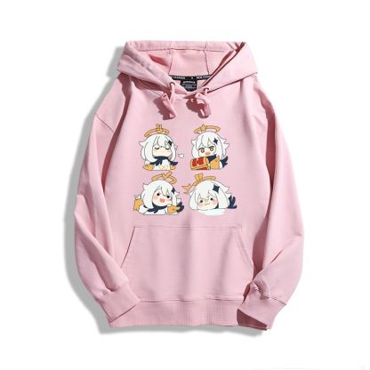 原神派蒙新款 親子情侶男女款連帽衛衣-ZUIHANG SHOP